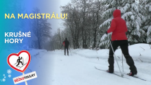 Krušnohorská magistrála na běžkách s Vilémem Dubničkou a Janou Benke Krušnohorská magistrála na běžkách s Vilémem Dubničkou a Janou Benke