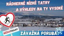 Běžkotoulky: Závažná Poruba – Zimní pohádka v Nízkých Tatrách