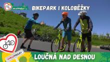 Do Jeseníků do bikeparku i na koloběžku (Loučná nad Desnou)