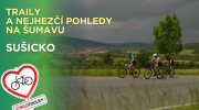 Sušicko na kole: Traily, pivní lázně a nejhezčí pohled na Šumavu!