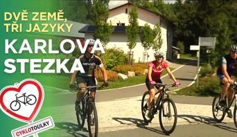 Karlova Stezka na kole: Dvě země, tři jazyky